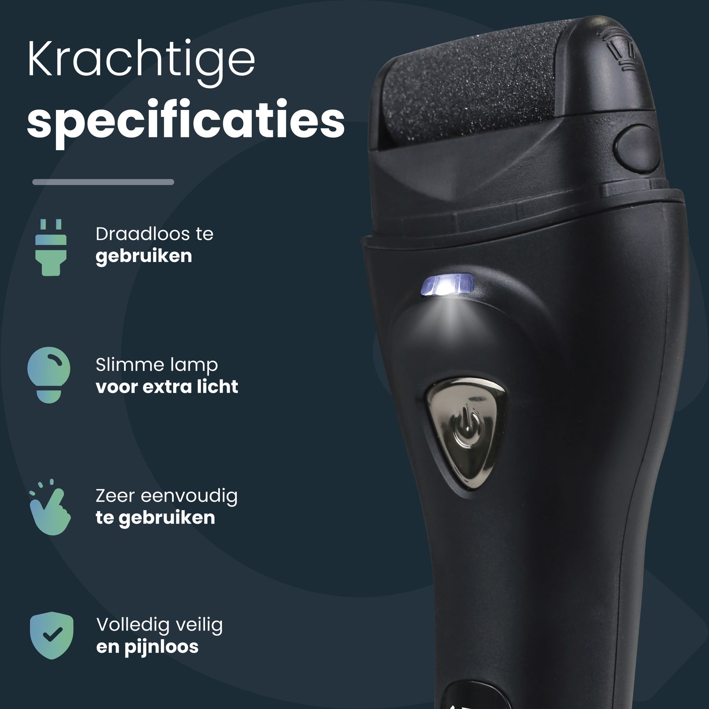 EQ eeltverwijderaar - zwart